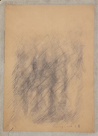 LAVAGNINO PIER LUIGI Chiavari (Ge) 1933 Senza titolo 1968 Matita su carta...