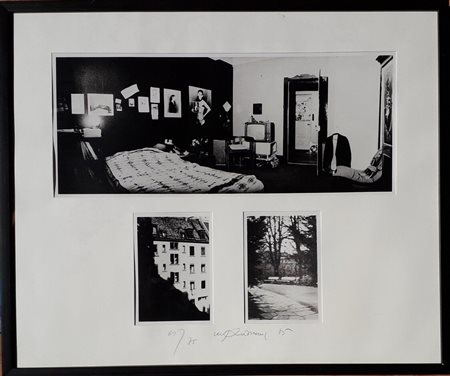 LUTHI URS Kriens (Svizzara) 1947 Un'Isola nell'aria 1975 Fotografia in bianco...