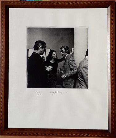 LUTHI URS Kriens (Svizzara) 1947 Un'Isola nell'aria 1975 Fotografia in bianco...