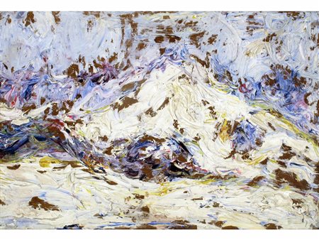 Arturo Tosi (Busto Arsizio 1871-Milano 1956) Paesaggio Olio su tavoletta...