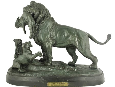 Paul Edouard Delabrierre (Parigi 1829-1912) Il primo gioco Bronzo Firmato...