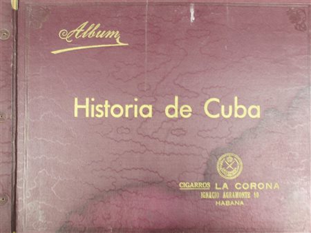 Historia de Cuba Ignacio Agramonte 10 Habana Cigarros la Corona 44 pagine,...