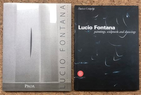 LUCIO FONTANA - Lotto unico di 2 cataloghi: