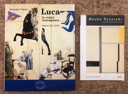 MAURO REGGIANI E LUCA VERNIZZI - Lotto unico di 2 cataloghi