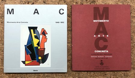MOVIMENTO ARTE CONCRETA - Lotto unico di 2 cataloghi
