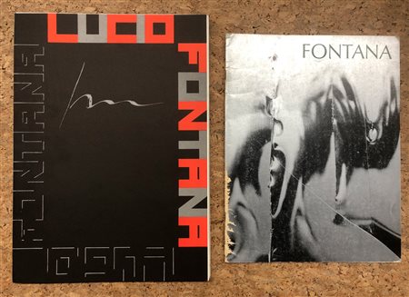 LUCIO FONTANA - Lotto unico di 2 cataloghi