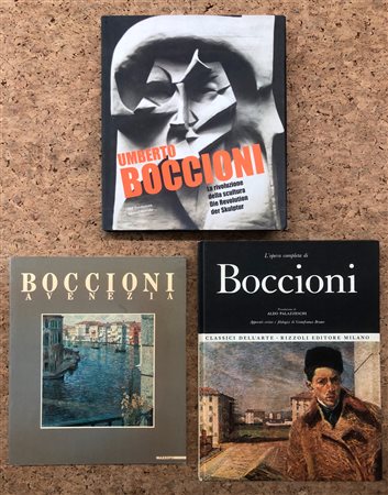 FUTURISMO (BOCCIONI) - Lotto unico di 3 cataloghi