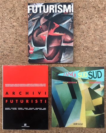 FUTURISMO - COLLETTIVE - Lotto unico di 3 cataloghi