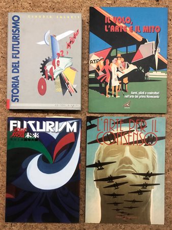 FUTURISMO - COLLETTIVE - Lotto unico di 4 cataloghi