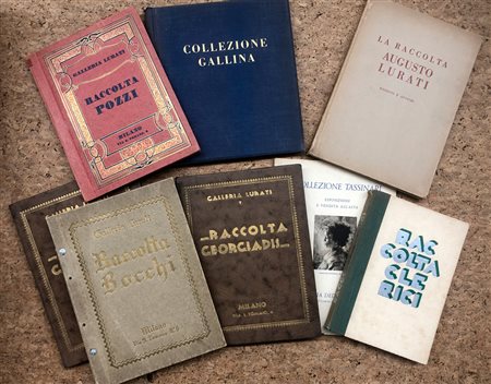 COLLEZIONI D'ARTE ANTICA  - Lotto unico di 8 cataloghi