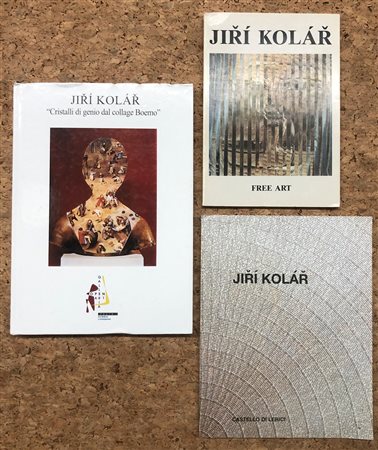 JIRI KOLAR - Lotto unico di 3 cataloghi