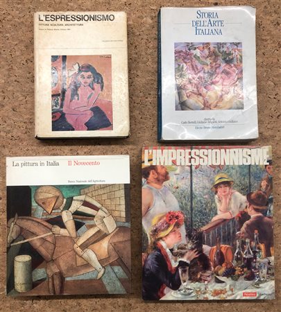 MANUALI DI STORIA DELL'ARTE - Lotto unico di 4 cataloghi