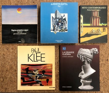 ARTE DEL XX SECOLO - Lotto unico di 5 cataloghi