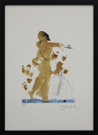 DALI' SALVADOR (1904 - 1989) - Senza titolo.