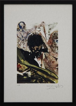 DALI' SALVADOR (1904 - 1989) - Senza titolo.