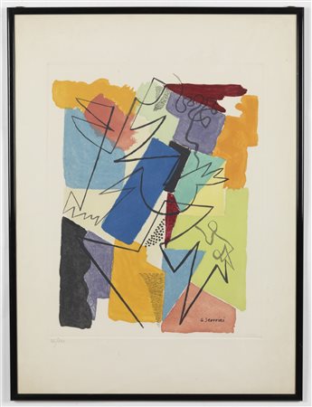 SEVERINI GINO (1883 - 1966) - Senza titolo.