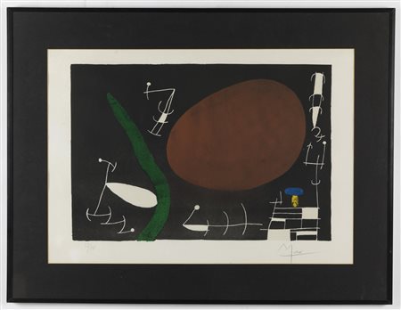 MIRO' JOAN (1893 - 1983) - Senza titolo.