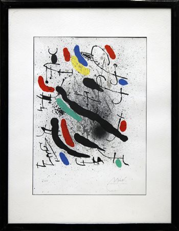 MIRO' JOAN (1893 - 1983) - Libertà di libertà.