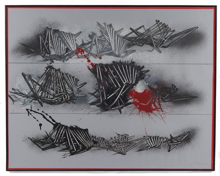 SCANAVINO EMILIO (1922 - 1986) - Tramature.