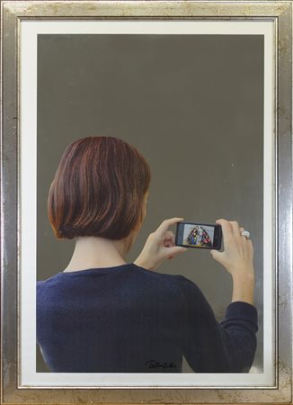 PISTOLETTO MICHELANGELO (n. 1933) - Senza titolo.