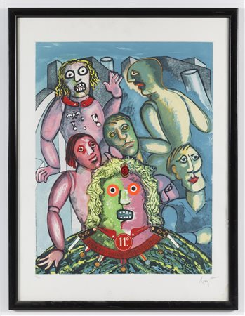 BAJ ENRICO (1924 - 2003) - Il generale e i sui fantasmi.