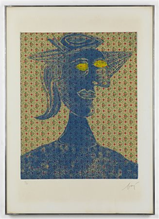 BAJ ENRICO (1924 - 2003) - Blue period.