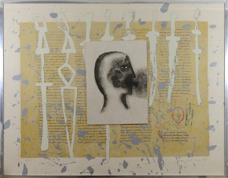 PALADINO MIMMO (n. 1948) - Rabnus Maurus.