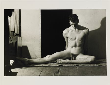 FRENCH JARED (1905 - 1988) - Fotografia tratta dalla serie "Studio di nudo Tennessee Williams".