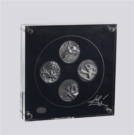 DALI' SALVADOR (1904 - 1989) - D'apres. Lotto composto da n. 4 monete.