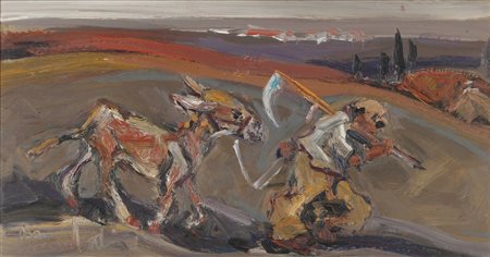 MUCCHETTI ANGELO (1912 - 1960) - Senza titolo.