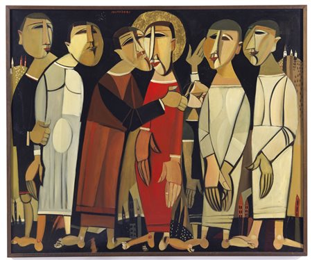 SALVADORI GIULIO (1918 - 1999) - Senza titolo.