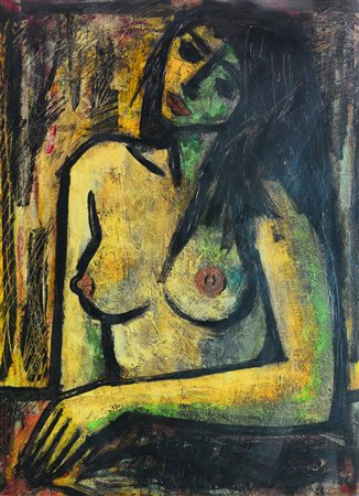 BURRUNI ILIO  (1917 - 2016) - Torso, Saint Tropez.