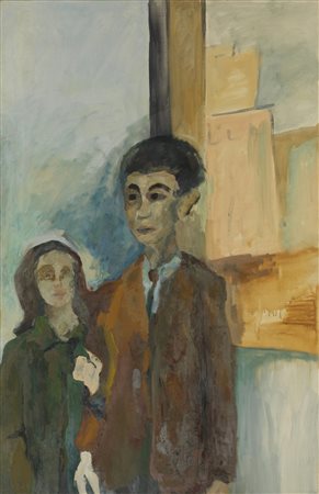 TRECCANI ERNESTO (1920 - 2009) - Fratello e sorella.