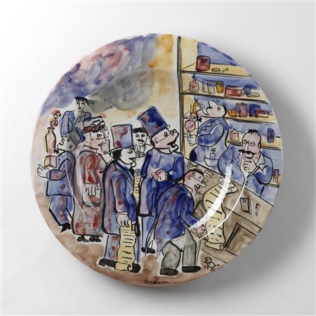 BORGHESE FRANZ (1941 - 2005) - Senza Titolo.