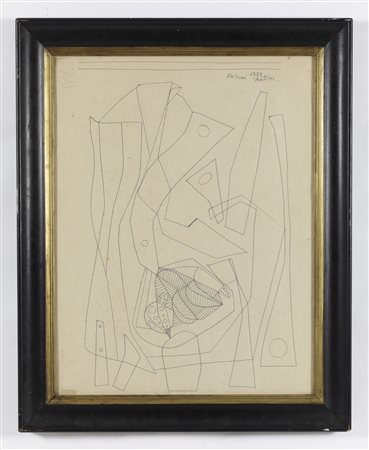 MORENI MATTIA (1920 - 1999) - Figura Informale.