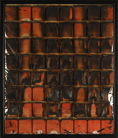 AUBERTIN BERNARD (1934 - 2015) - Dessin de feu.