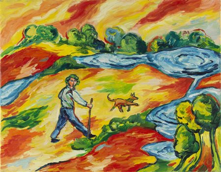 GERMANA' MIMMO (1944 - 1992) - Senza titolo.