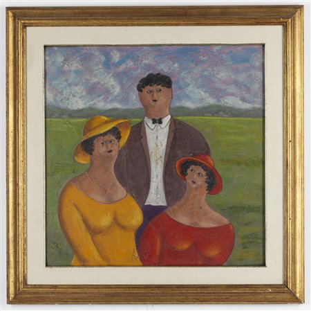 ANGUILLESI ENRICO (1939 - 2006) - Senza titolo.