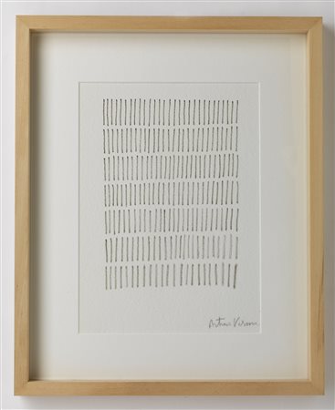 VERMI ARTURO (1928 - 1988) - Senza titolo.