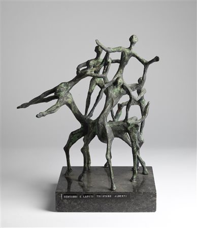 ALBERTI TRISTANO (1915 - 1976) - Centauri e lapiti.