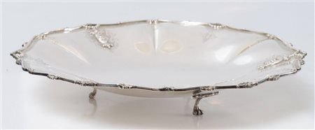 ARGENTIERE SALVESTRI SALVESTRO, Milano Piatto esagonale in argento 800...