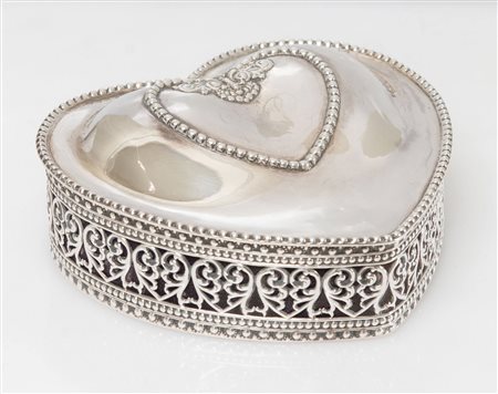 ALVIN CORPORATION, New Jersey, XX secolo Scatola in argento Sterling a forma...