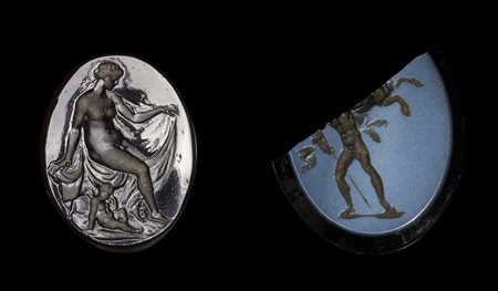DUE GEMME INCISE NEOCLASSICHE DATAZIONE: XVIII-XIX sec. d. C MATERIA E...