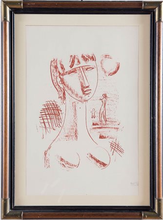 Mario Tozzi (Fossombrone 1895 – Saint-Jean-du-Gard 1979), “Figura”.
