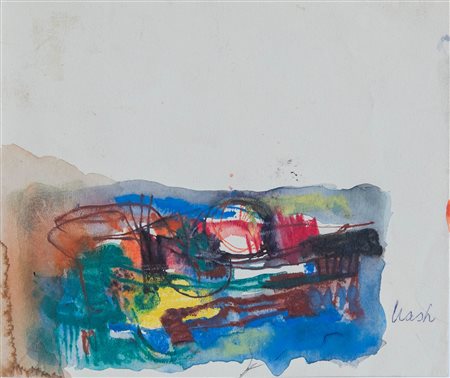 Afro Basaldella (Udine 1912 – Zurigo 1976), “Composizione”.