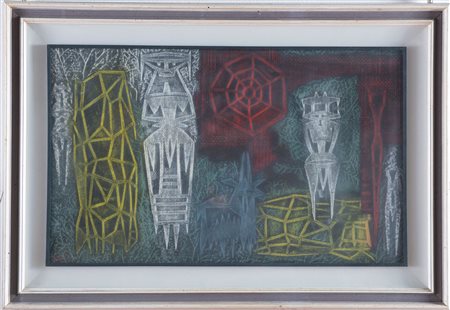 Corrado Cagli (Ancona 1910 – Roma 1976), “Composizione”, 1954.