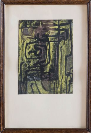 Mirko Basaldella (Udine 1910 – Cambridge 1969), “Composizione”.