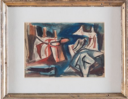 Sergio Romiti (Bologna 1928 – 2000), “Carcasse e Barattoli”, 1947.