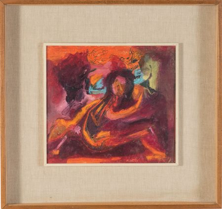 Luciano De Vita (Ancona, 1929 – 1992), “Composizione”, 1960.