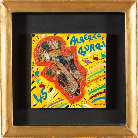 Bruno Donzelli (Napoli, 1941), “Ormare Alberto Burri”.